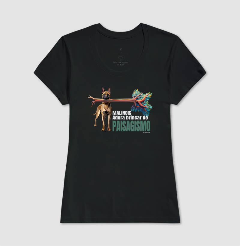Camiseta Malinois Paisagismo - Essência