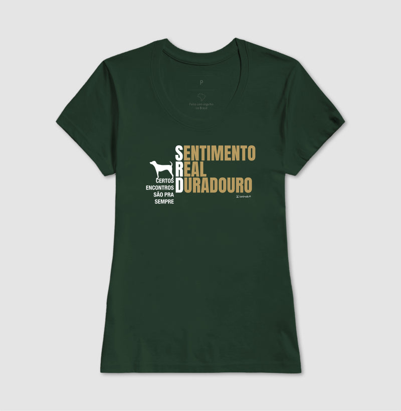 Camiseta SRD - Sentimento Real Duradouro - Essência