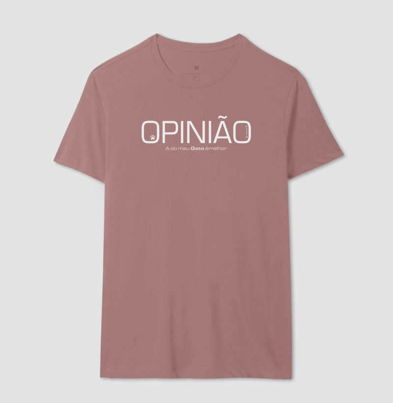 Camiseta Opinião a do Meu Gato é Melhor - Afeto