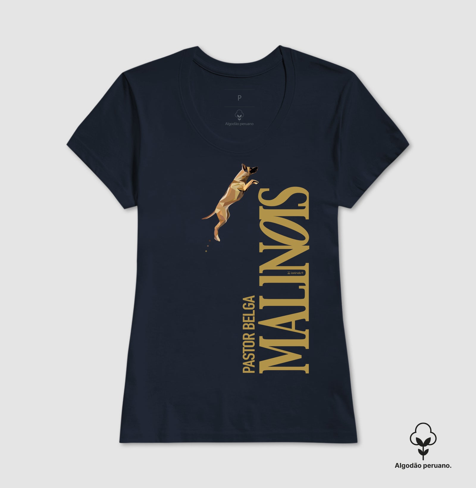 Camiseta INCA SOFT Pastor Belga Malinois O Salto - Geoma
