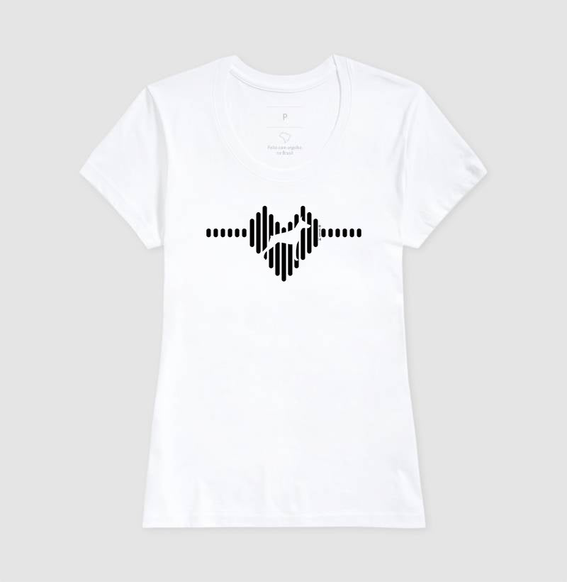 Camiseta Doberman - Coleção Coração