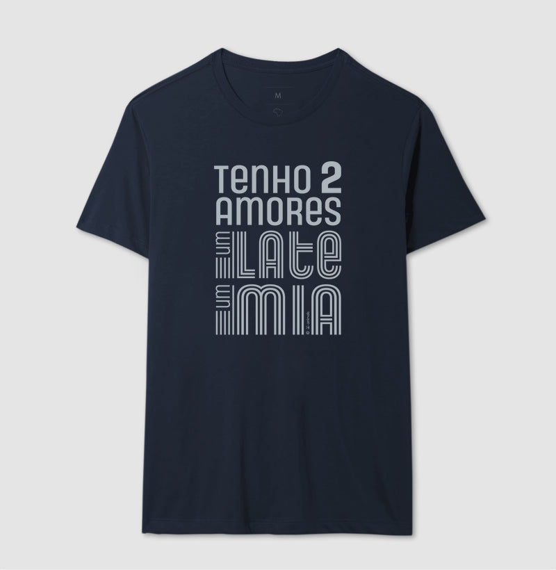 Camiseta Um Late, um Mia - Coleção AFETO