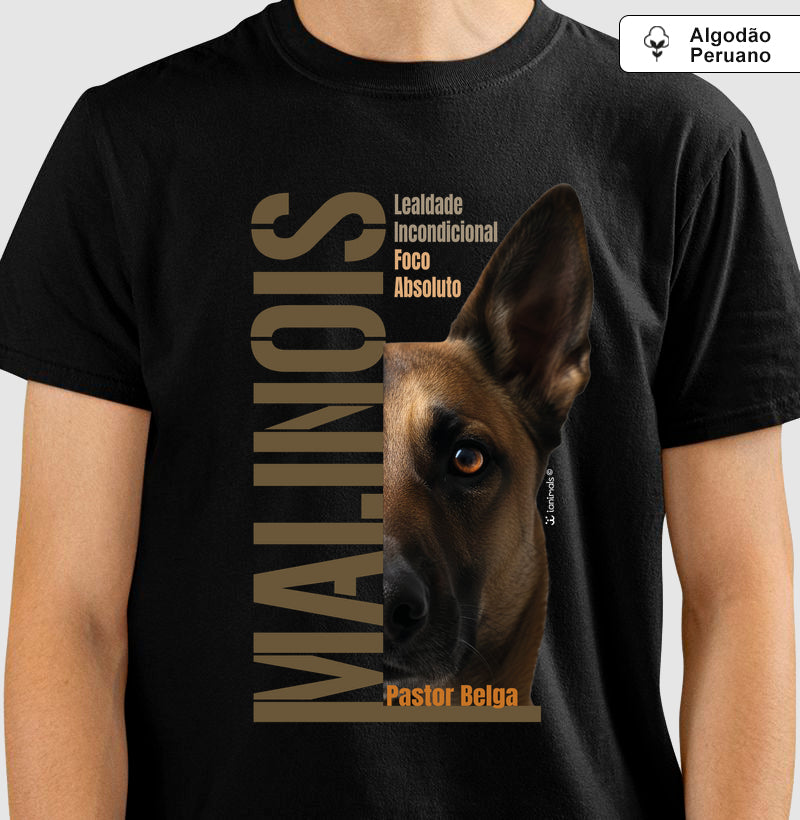 Camiseta INCA SOFT Malinois Foco Absoluto - Essência