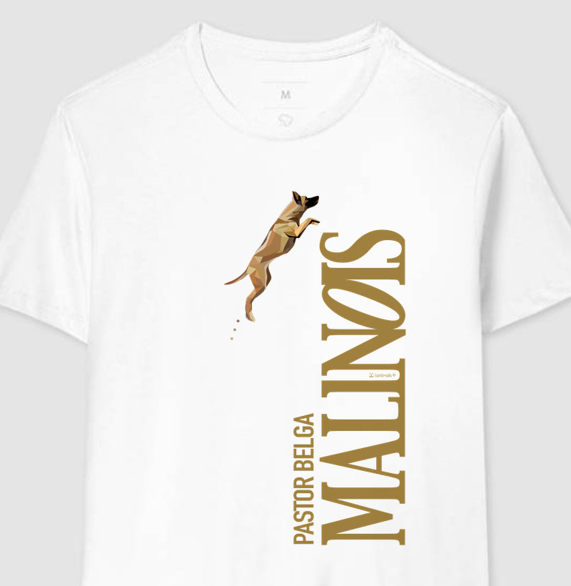 Camiseta Pastor Belga Malinois O Salto - Geoma