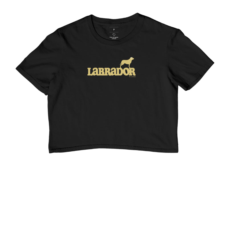 Camiseta Cropped Labrador - Independente