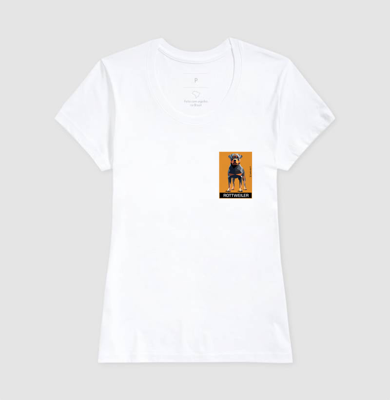 Camiseta Rottweiler Pantone / Side - Geoma