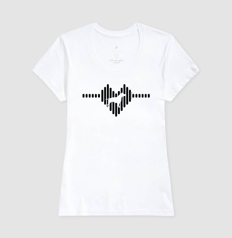 Camiseta Amstaff - Coleção Coração