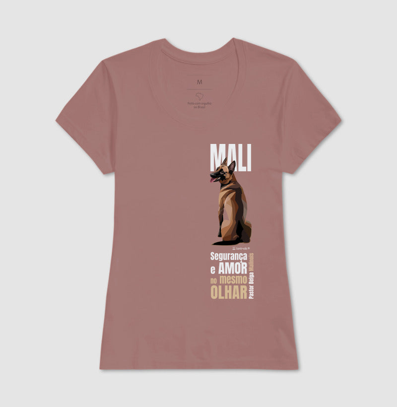 Camiseta Malinois - Olhar - Essência