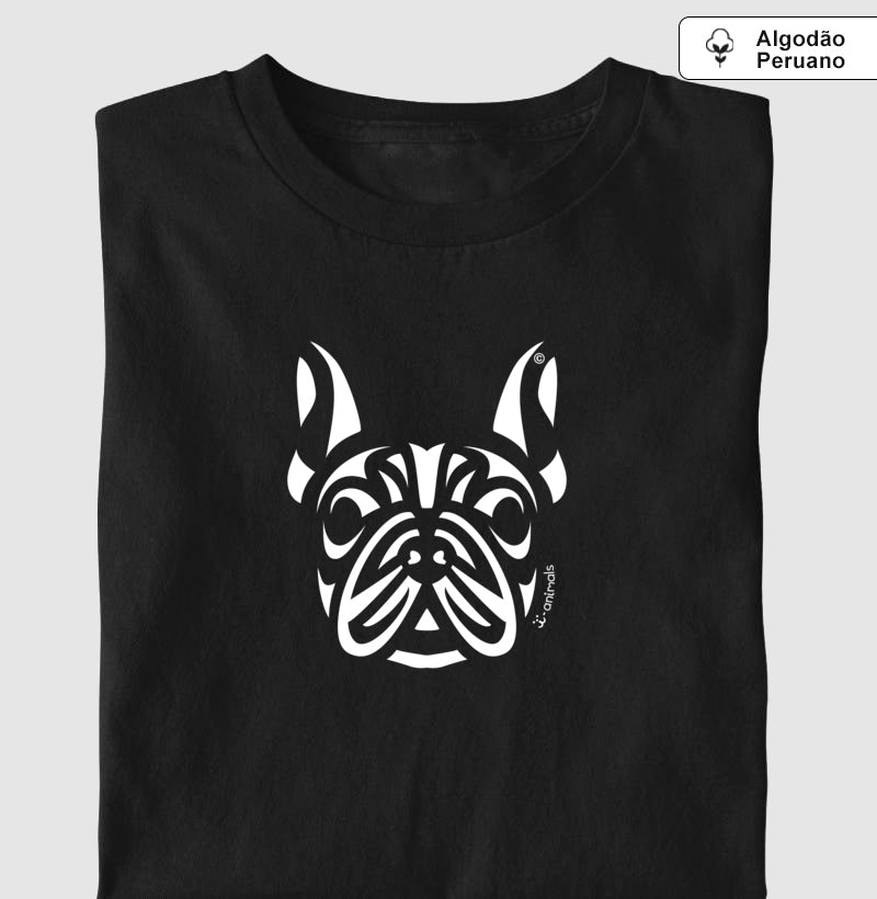 Camiseta Buldogue Francês “INCA SOFT” - Tribal