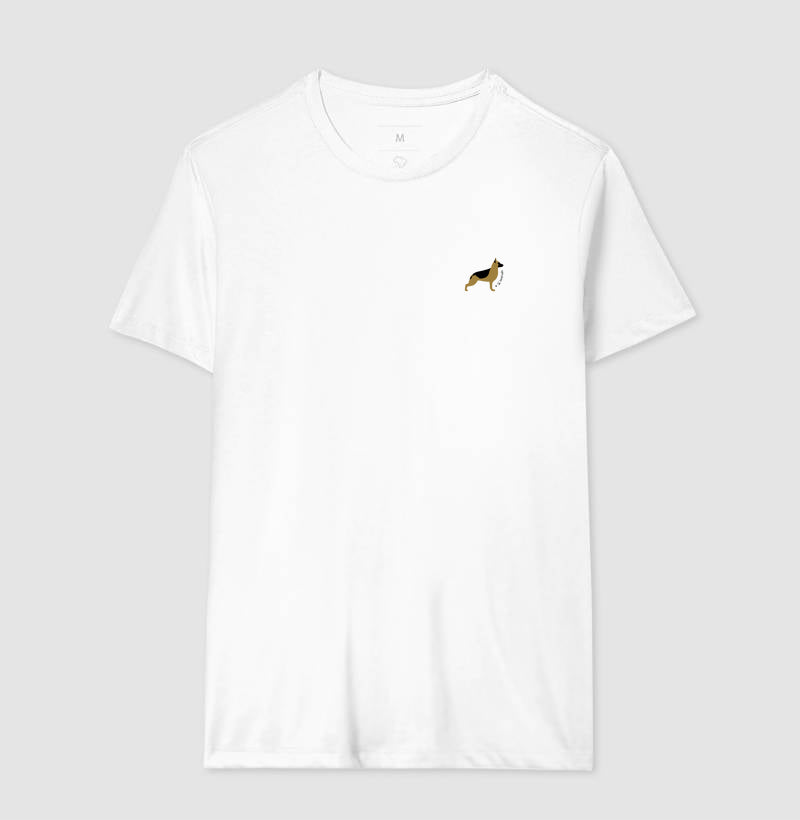 Camiseta Pastor Alemão - Perfil / Side