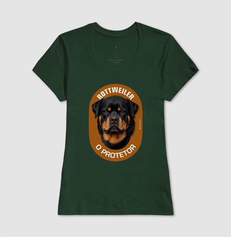 Camiseta Rottweiler o Protetor - Essência