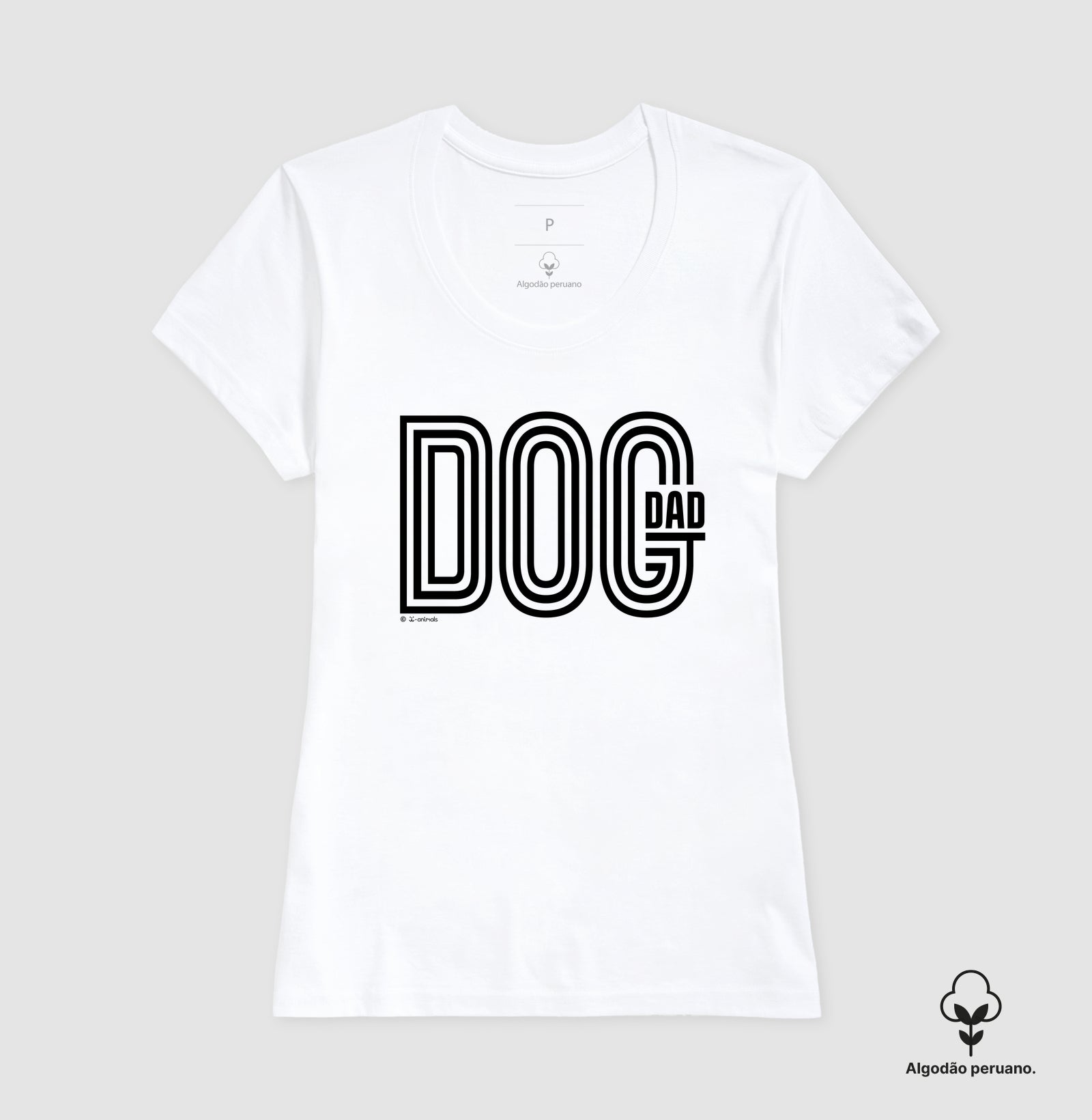 Camiseta “INCA SOFT” Dog Dad  - Coleção AFETO