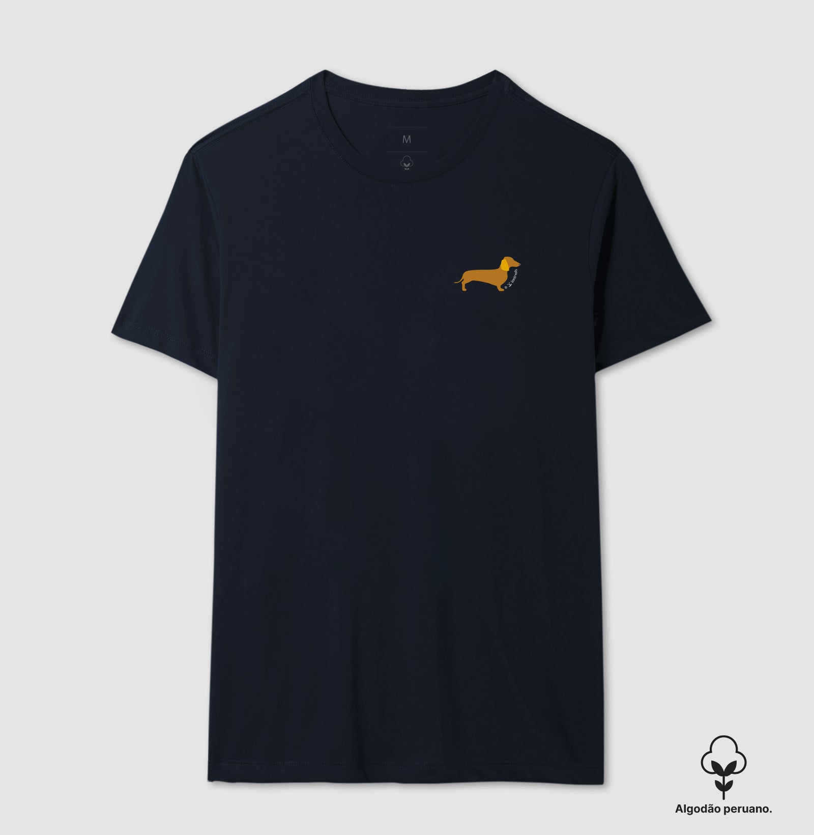 Camiseta Dachshund INCA SOFT- Perfil / Side