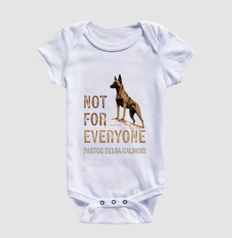 Body Infantil Malinois Not For Everyone - Essência