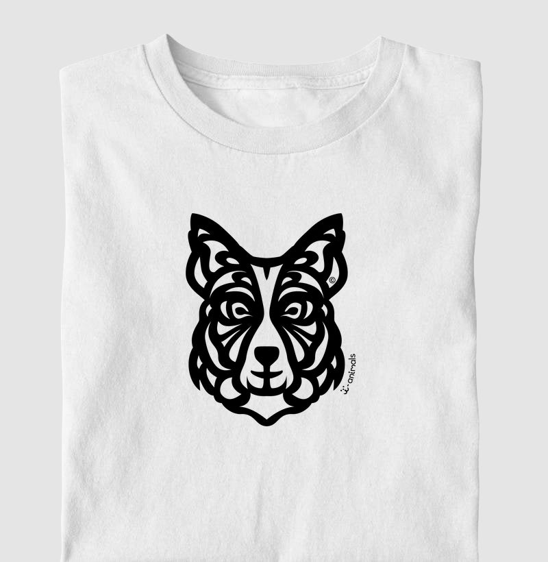 Camiseta Border Collie - Tribal