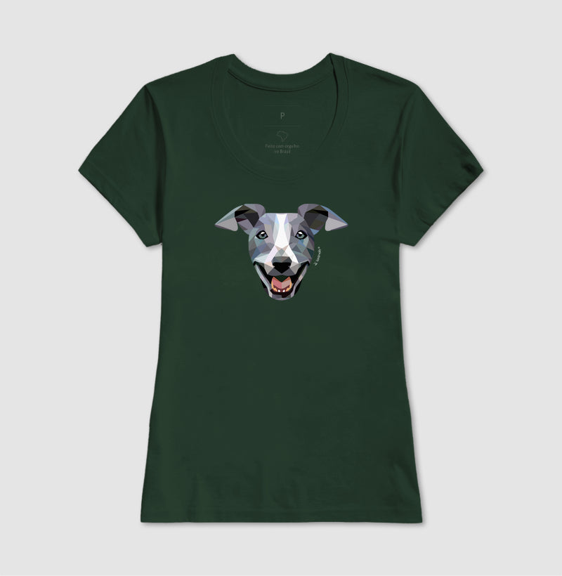 Camiseta Whippet - Coleção Geoma