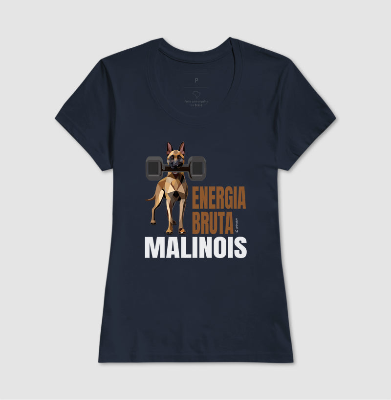 Camiseta Malinois Energia Bruta- Essência