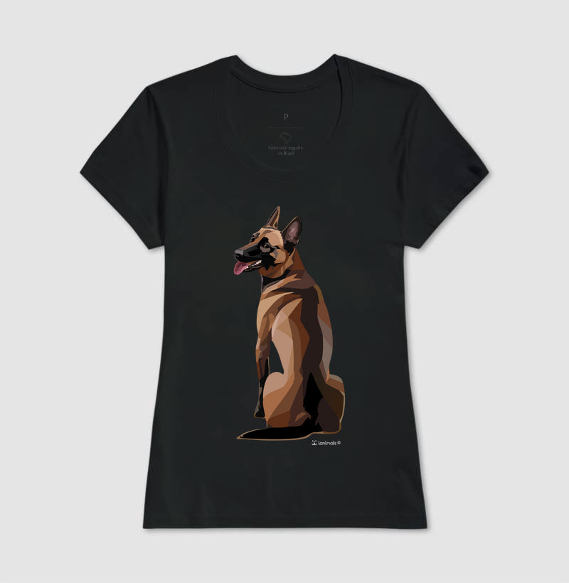 Camiseta Malinois Olhar - Geoma