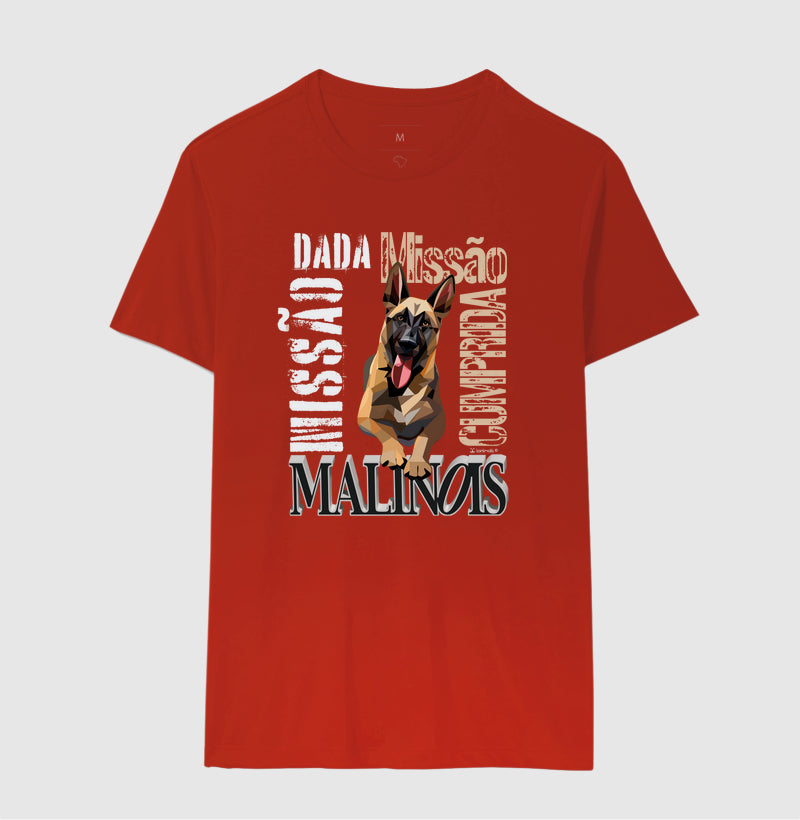 Camiseta Malinois Missão Comprida - Essência