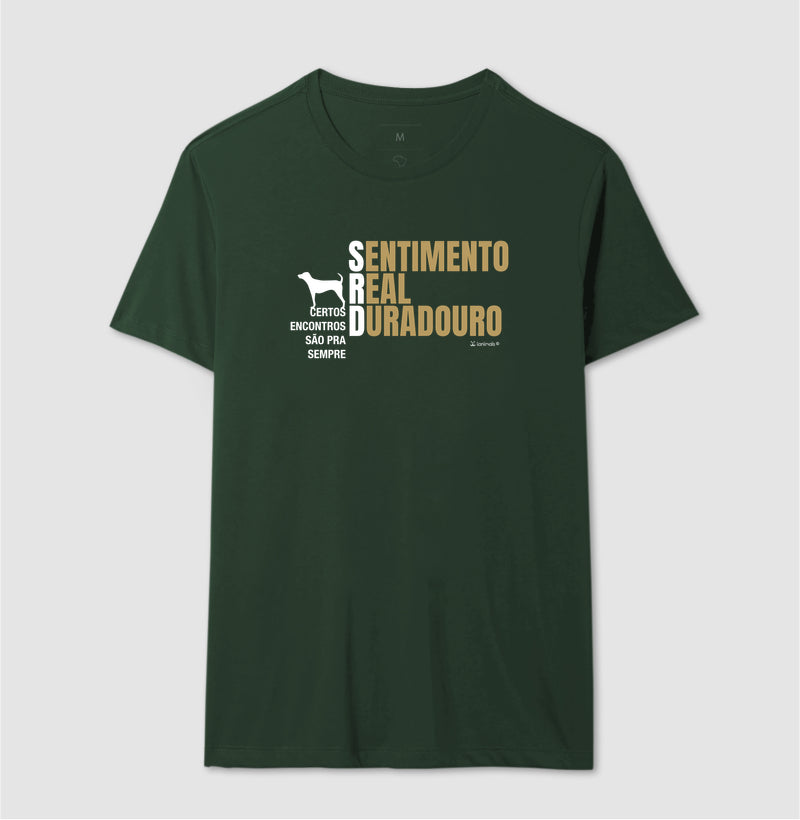 Camiseta SRD - Sentimento Real Duradouro - Essência
