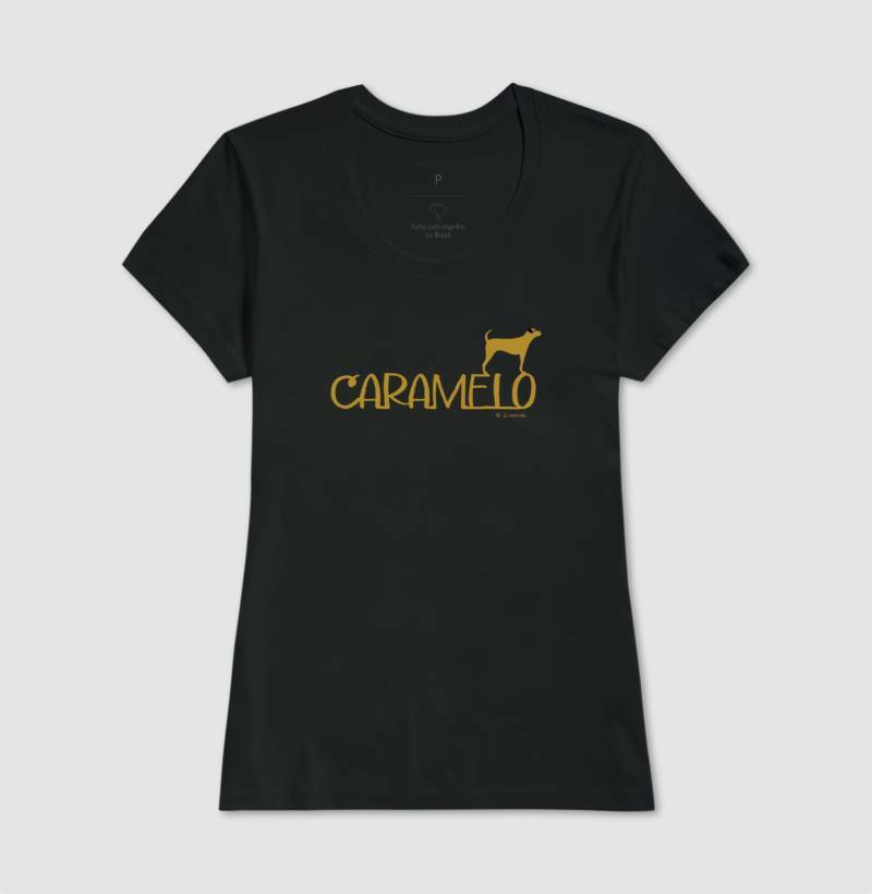 Camiseta Cachorro Caramelo - Coleção Identidade