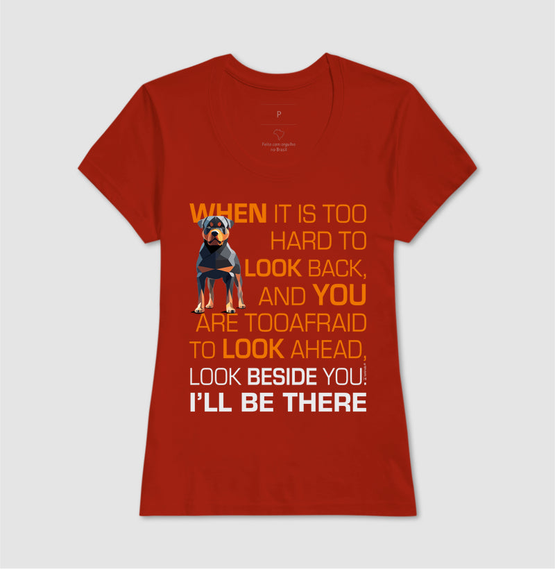 Camiseta Rottweiler I’ll be there - Essência