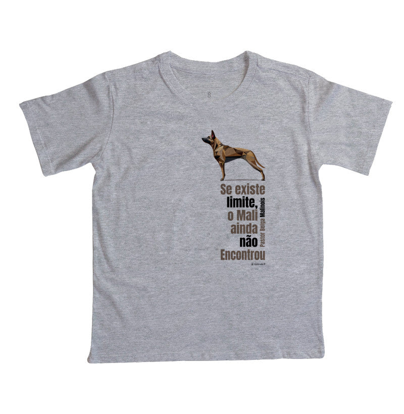 Camiseta Infantil Malinois Limite - Essência