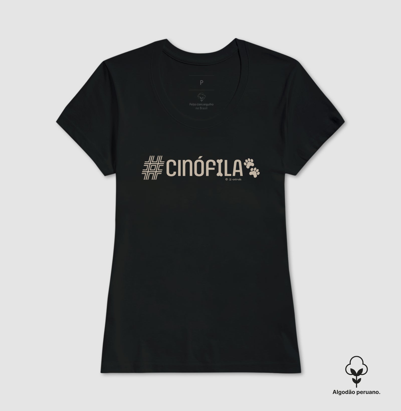 Camiseta “INCA SOFT” #Cinófila - Coleção AFETO