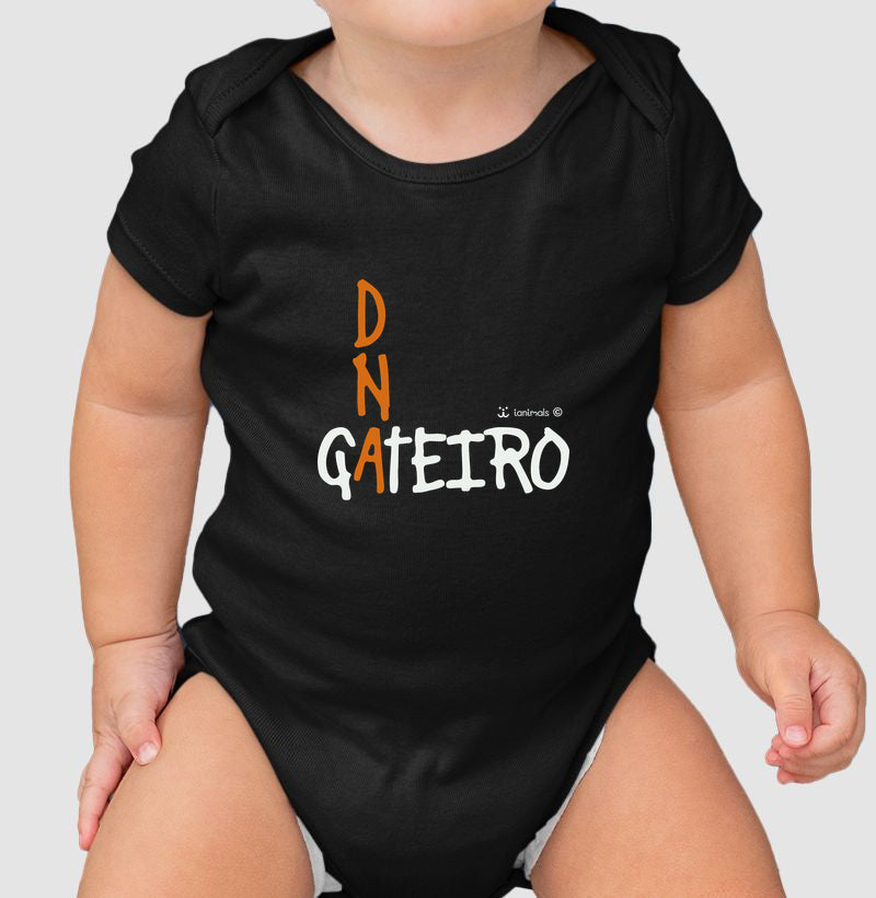 Body Infantil DNA Gateiro - Afeto