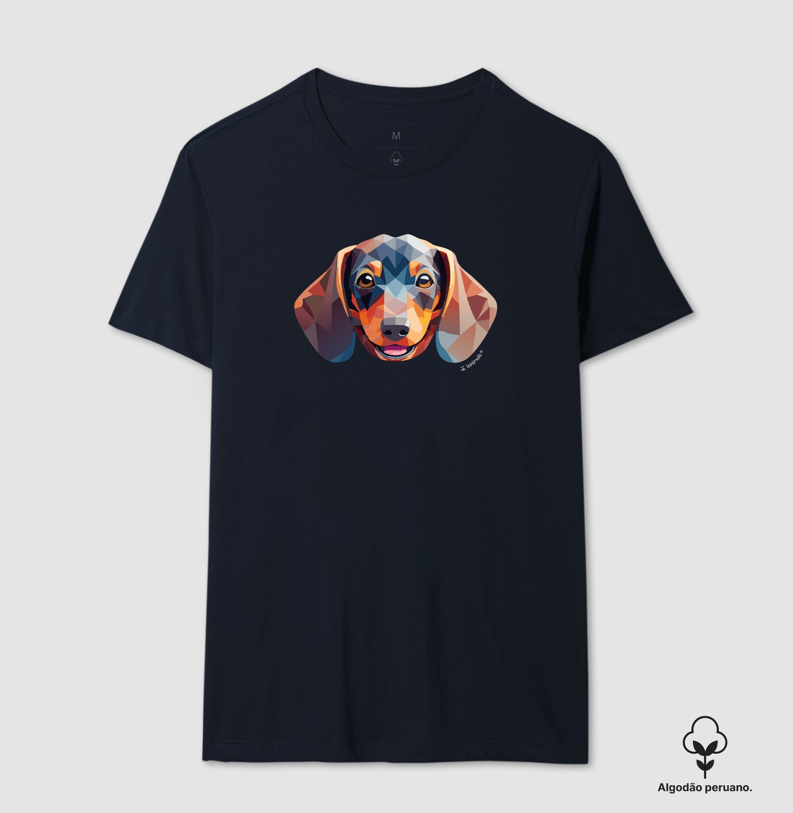 Camiseta INCA SOFT Dachshund - Coleção Geoma