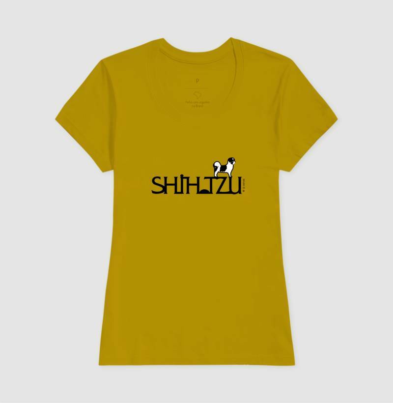 Camiseta Shih Tzu -Coleção Identidade