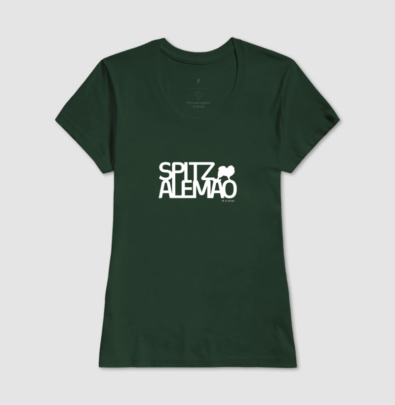 Camiseta Spitz Alemão - Coleção Identidade