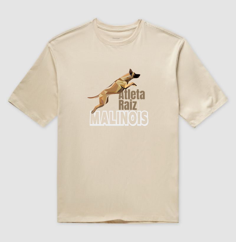 Camiseta Oversized Malinois Atleta Raiz - Essência
