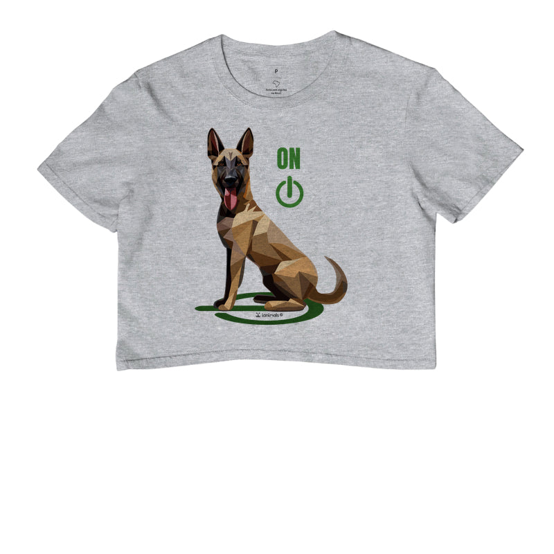 Moletom Cropped Malinois On - Essência