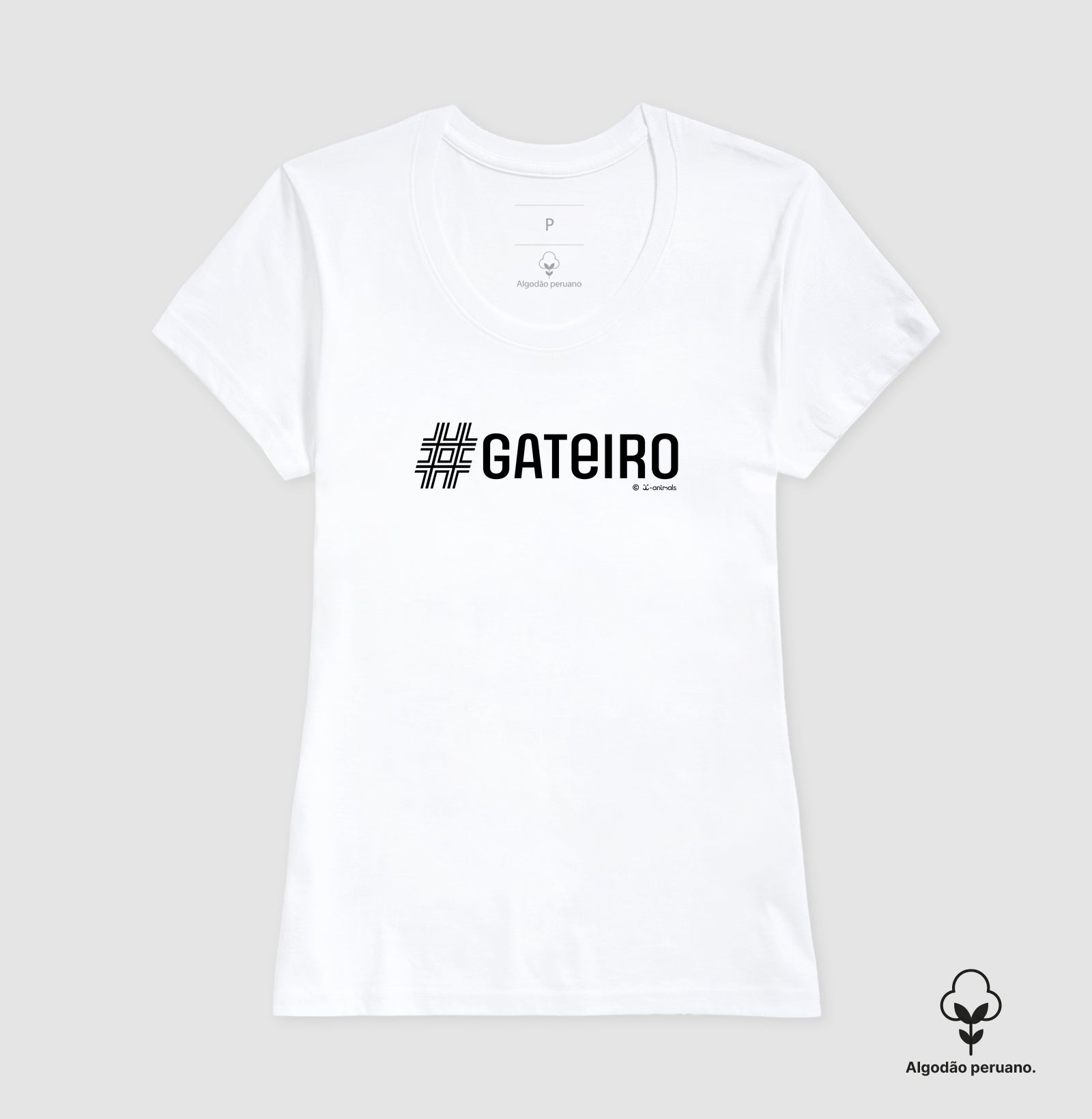 Camiseta “INCA SOFT” #Gateiro - Coleção AFETO