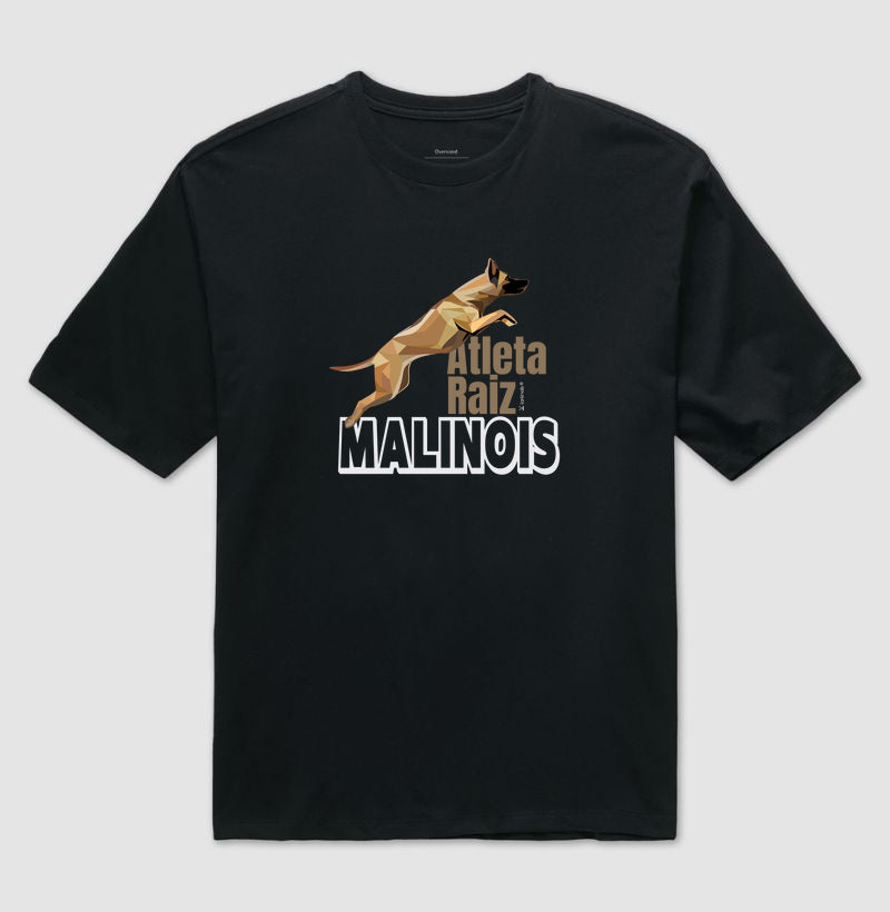 Camiseta Oversized Malinois Atleta Raiz - Essência