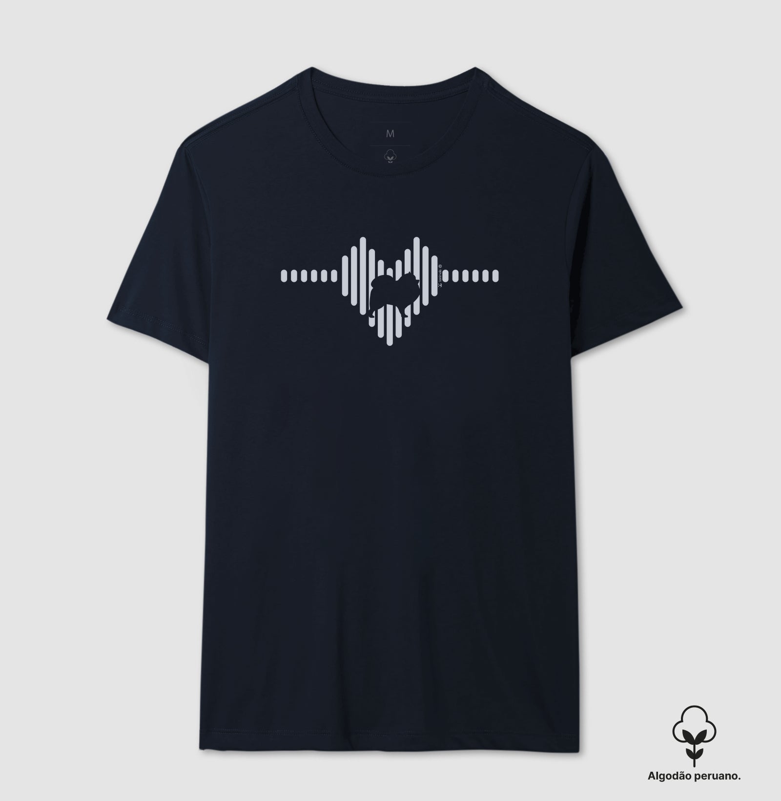 Camiseta Lulu da Pomerânia / INCA SOFT - Coleção Coração