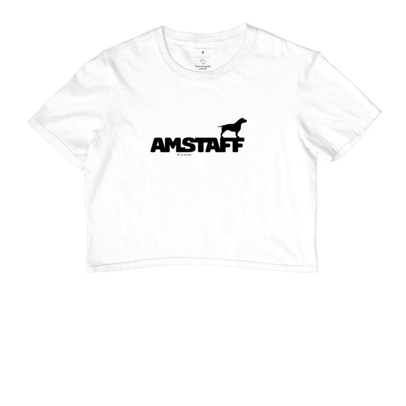 Camiseta Cropped Amstaff - Identidade