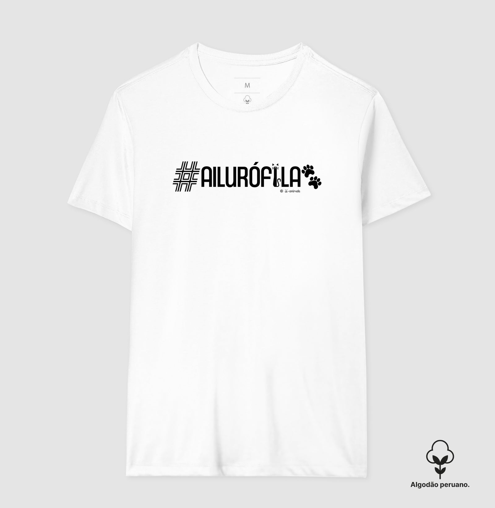 Camiseta “INCA SOFT” #Ailurófila - Coleção AFETO