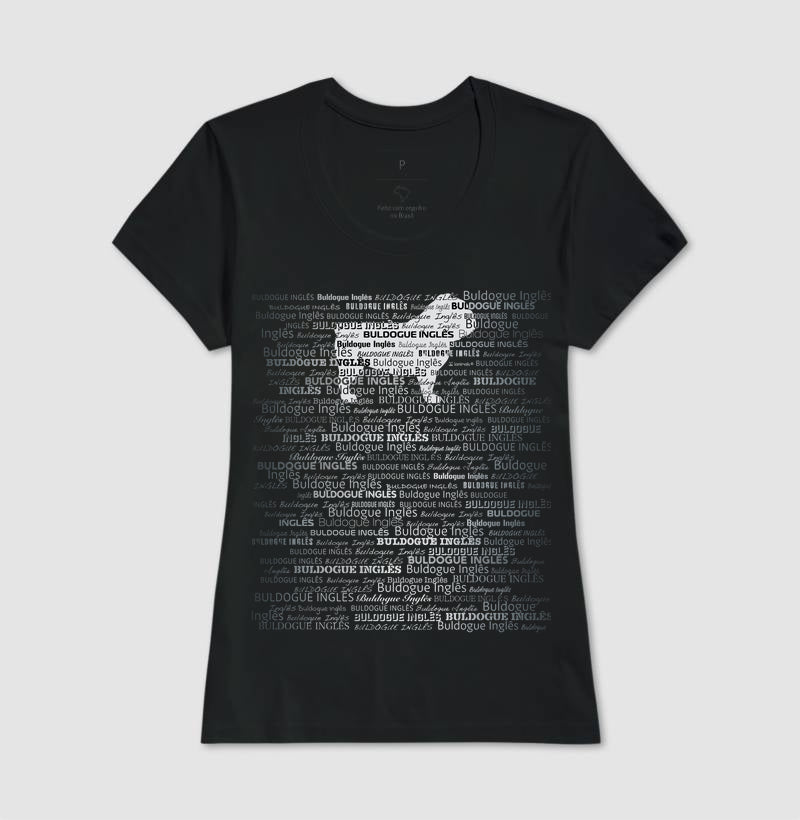 Camiseta Buldogue Ingles - Tessitura
