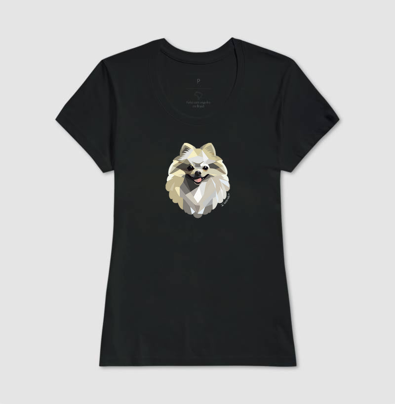 Camiseta  Lulu da Pomerânia - Geoma