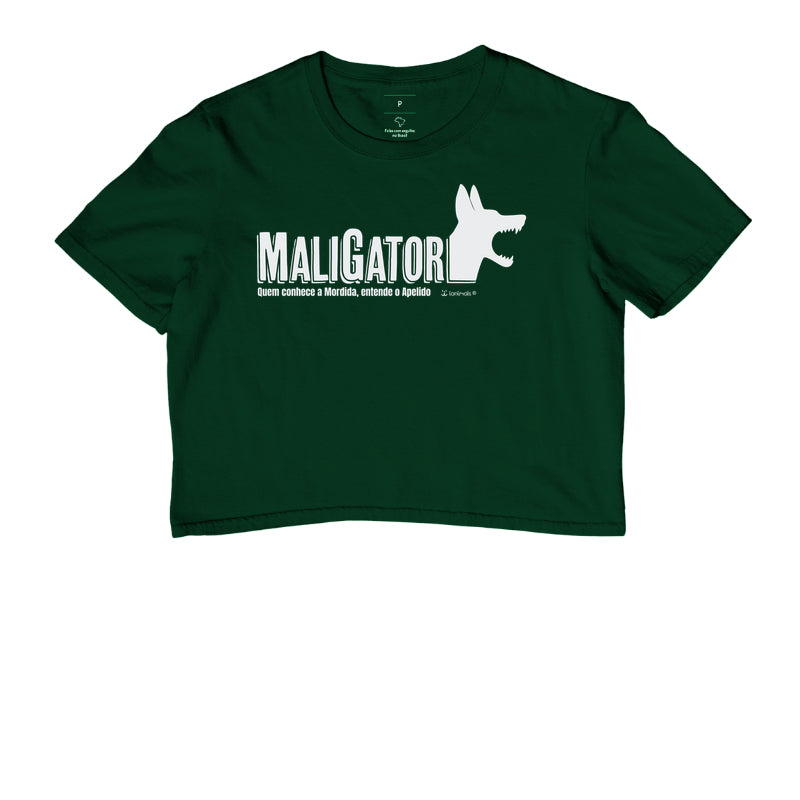 Camiseta Cropped Malinois Maligator - Essência