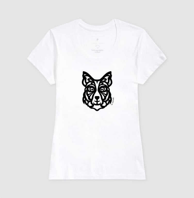 Camiseta Border Collie - Tribal