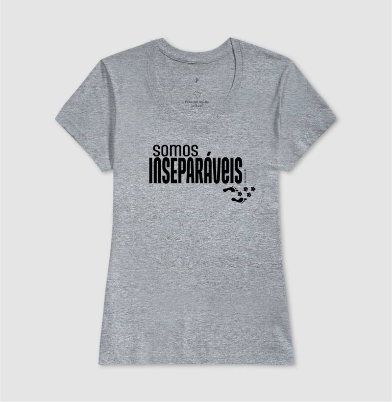 Camiseta Somos Inseparáveis - Afeto