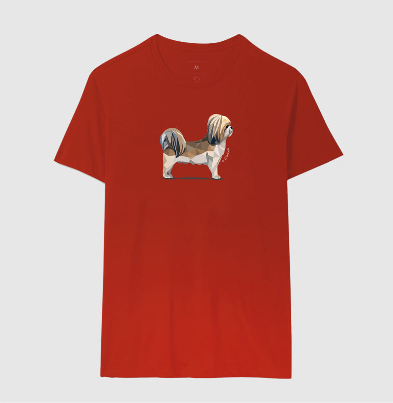 Camiseta Shih Tzu Perfil - Geoma