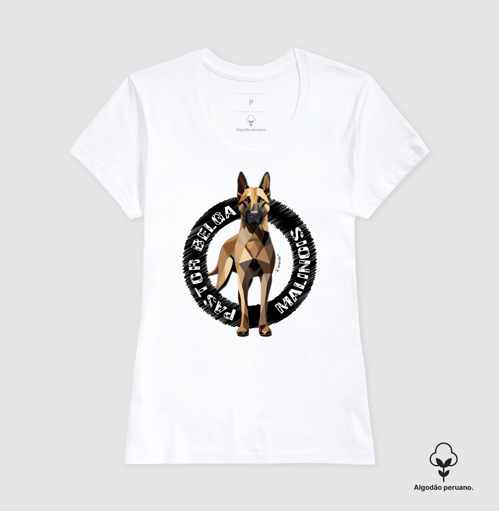 Camiseta  Malinois “INCA SOFT” Raça - Geoma