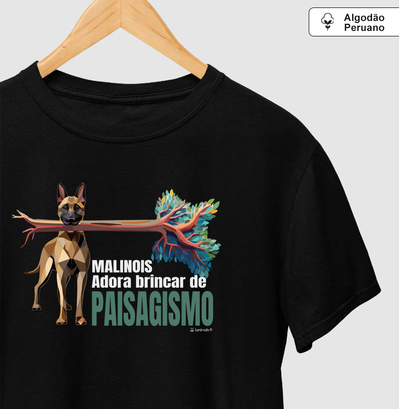 Camiseta INCA SOFT Malinois Paisagismo - Essência