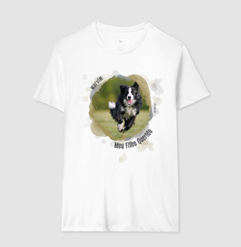 Camiseta Foto Pet - Fluid Splash - Personalizada | iAnimals