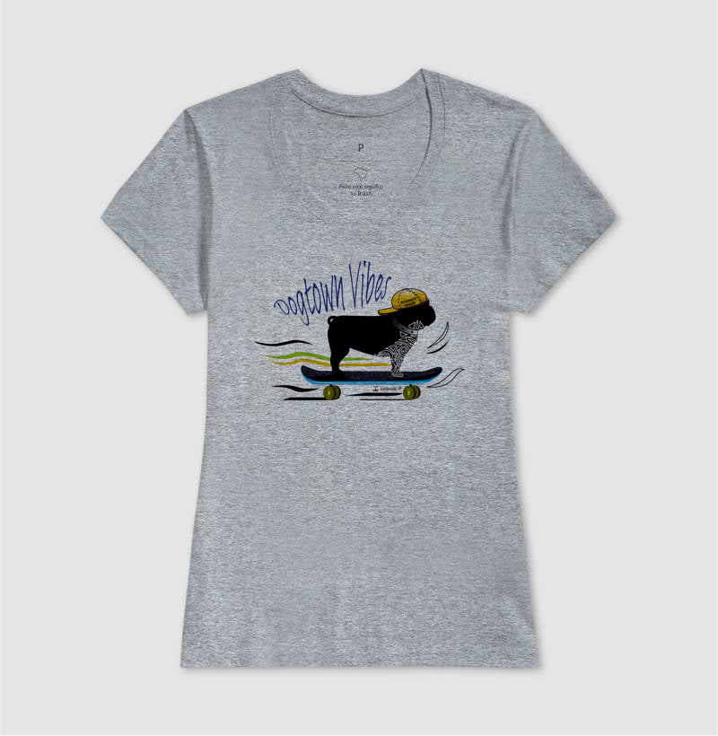 Camiseta Buldogue Inglês - Skatista