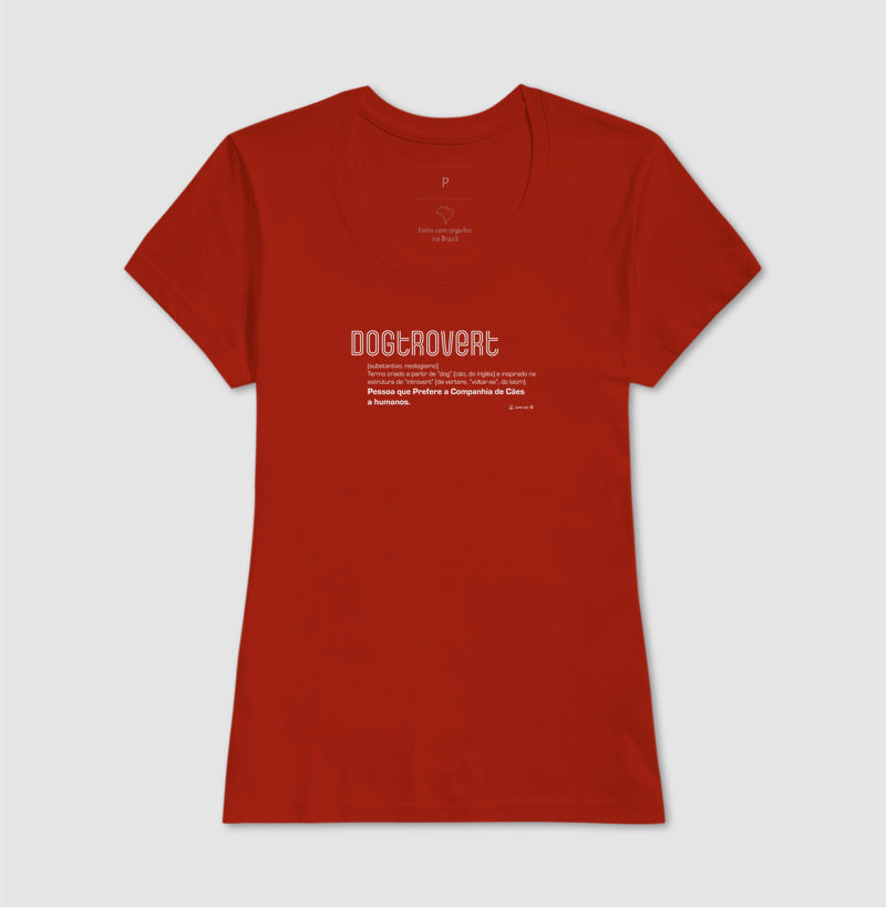 Camiseta Dogtrovert - Coleção Afeto